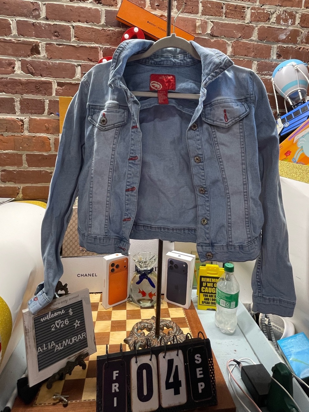 vintage ecko red jeans jacket